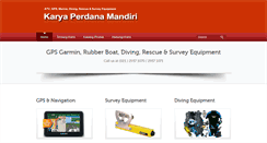 Desktop Screenshot of karyaperdanamandiri.com